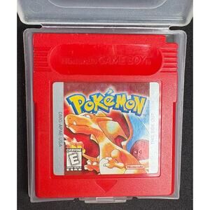 Pokémon Red Version Game Boy, 1998 Authentic Tested Working Cart